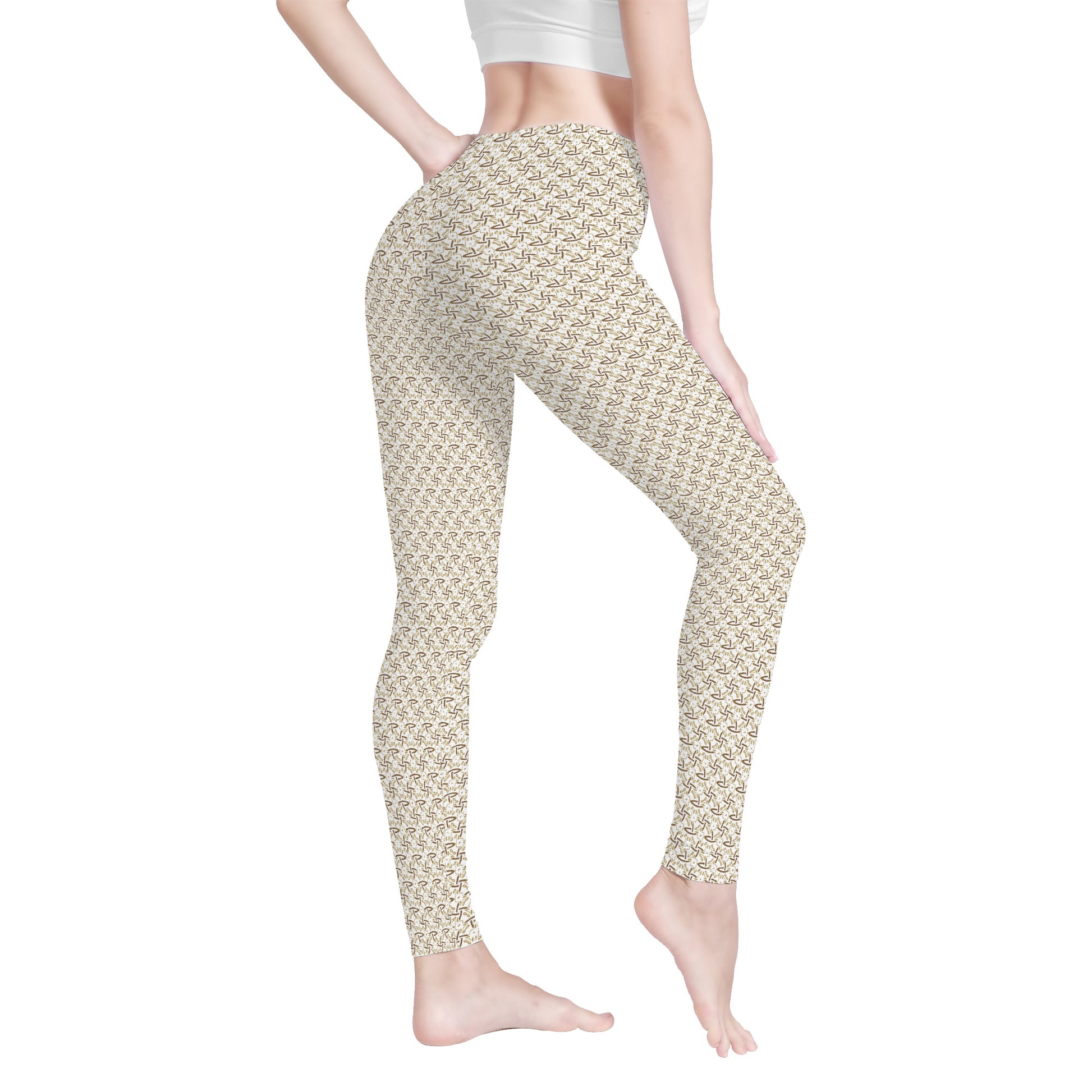 Artistic #1 Yoga Leggings Art Meets Apparel