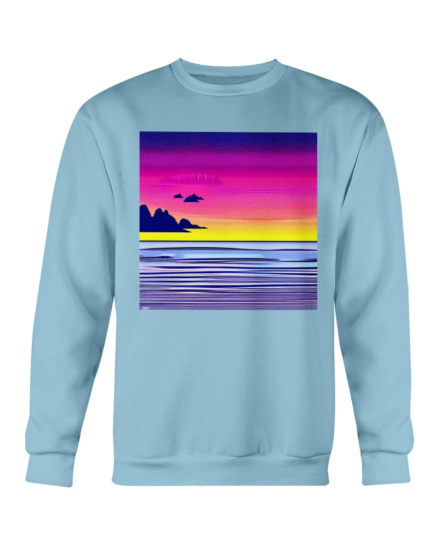 Untitled #2 Mens Crewneck Sweatshirt Art Meets Apparel