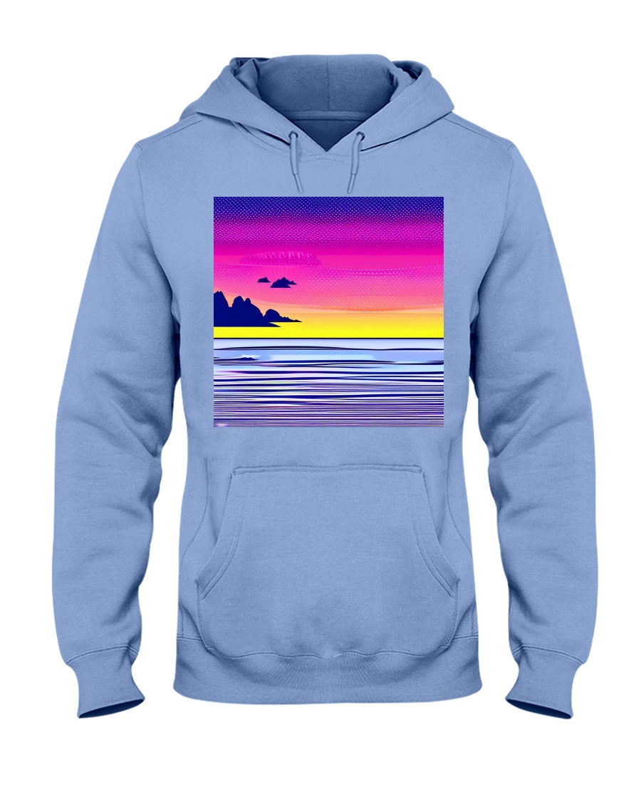 Aura Sunset Men's Hoodie