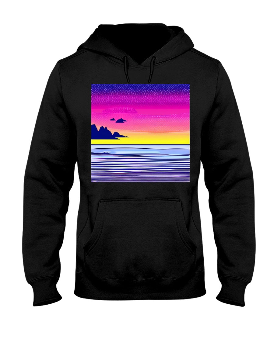 Aura Sunset Men's Hoodie