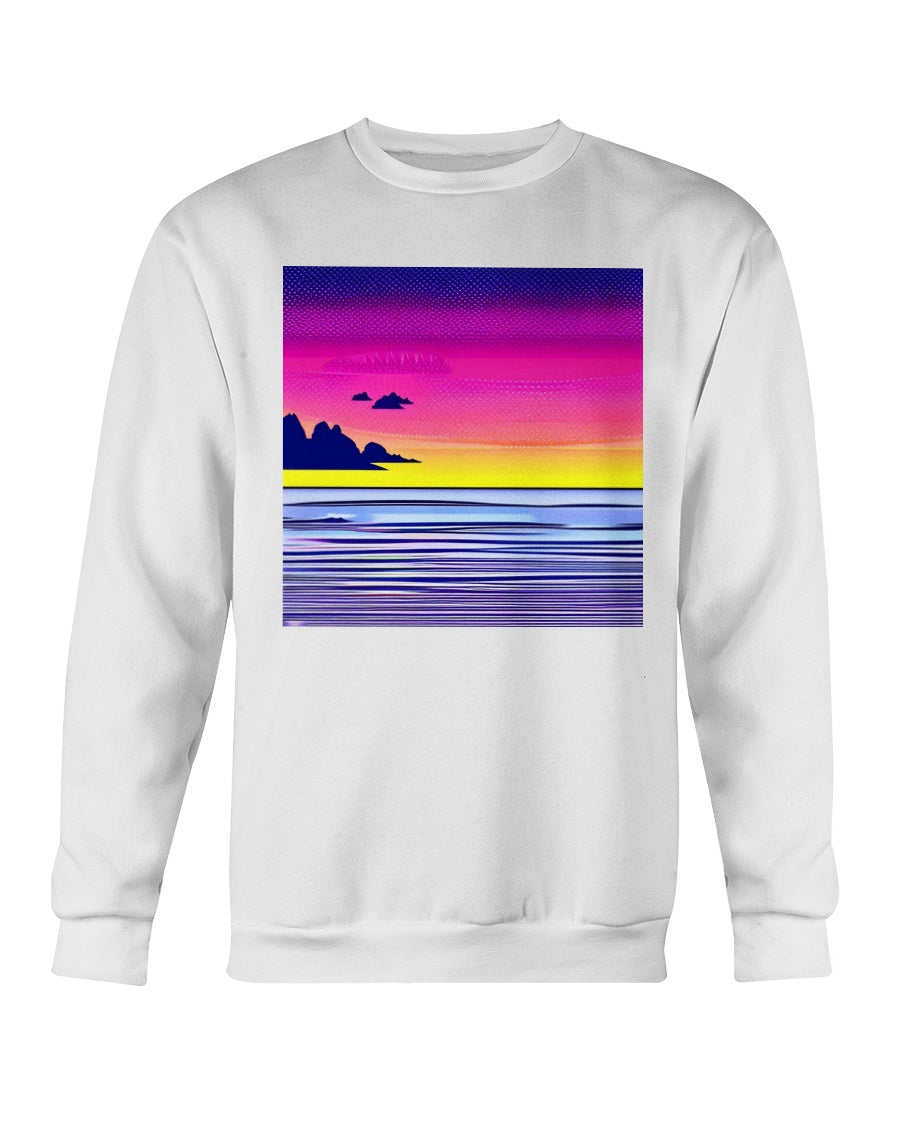 Untitled #2 Mens Crewneck Sweatshirt Art Meets Apparel