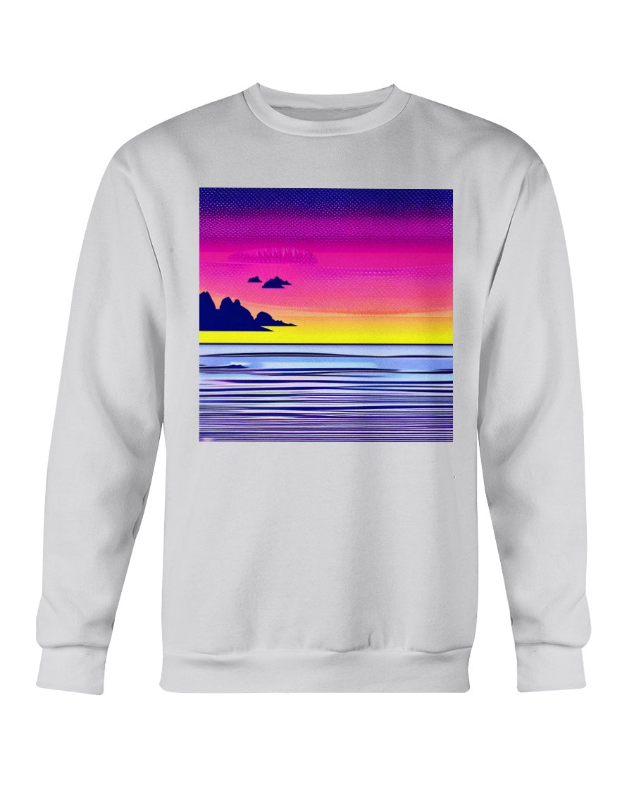 Untitled #2 Mens Crewneck Sweatshirt Art Meets Apparel