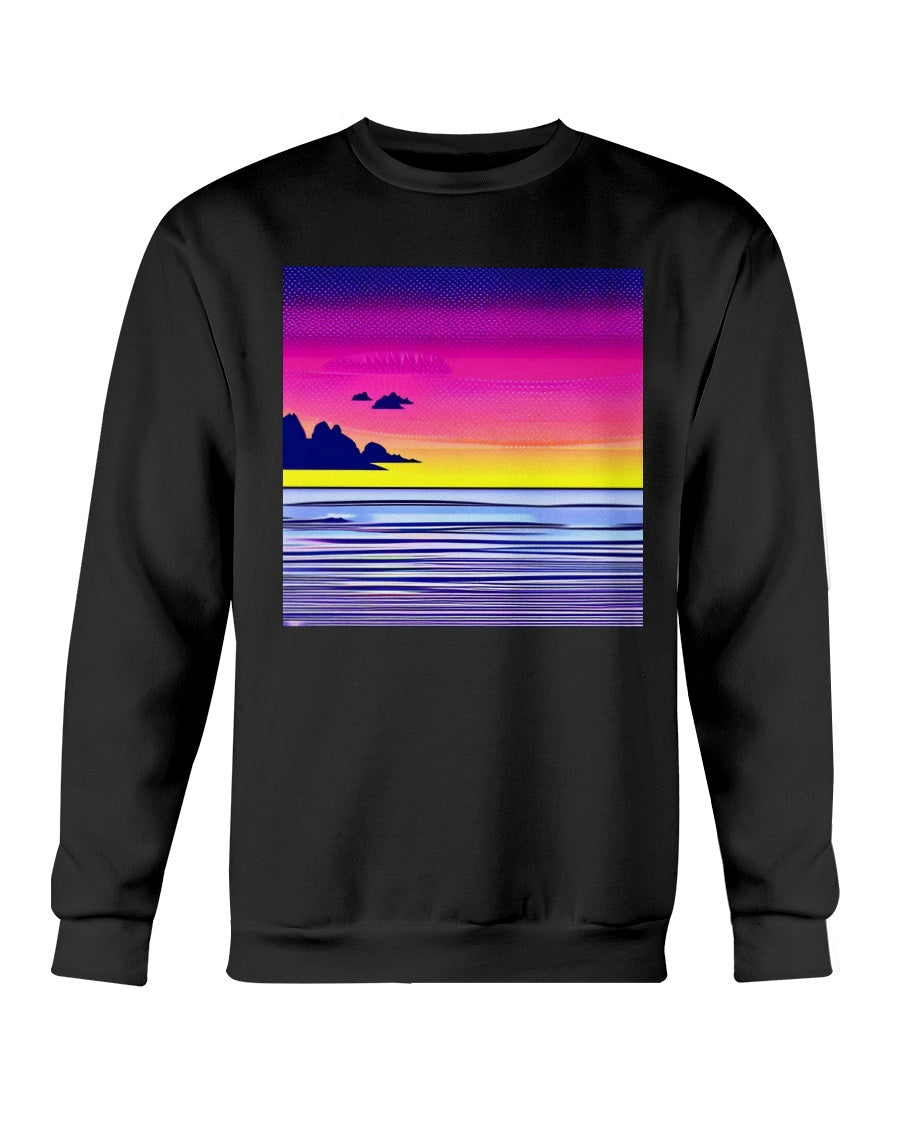 Untitled #2 Mens Crewneck Sweatshirt Art Meets Apparel