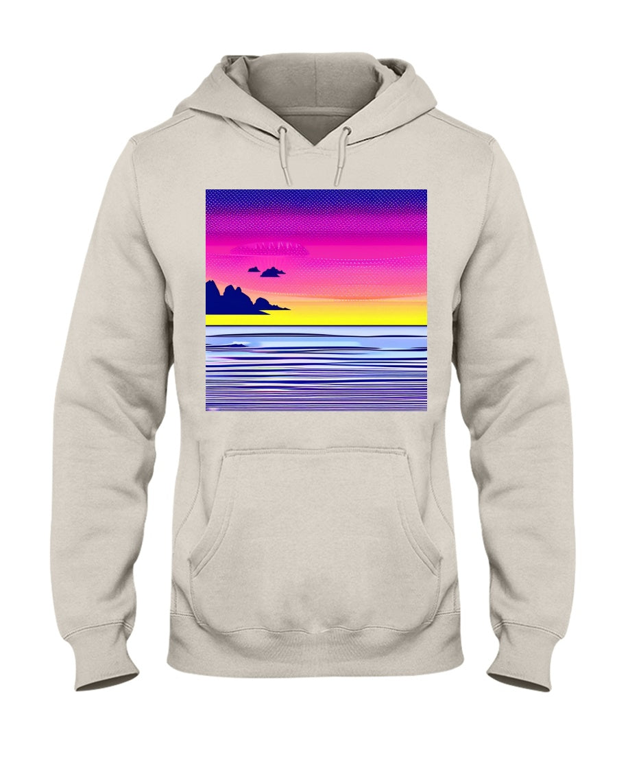 Aura Sunset Men's Hoodie