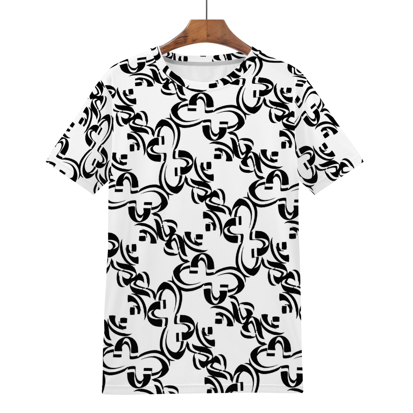 OHM Strands Design Men's All Over Print T-Shirt Art Meets Apparel