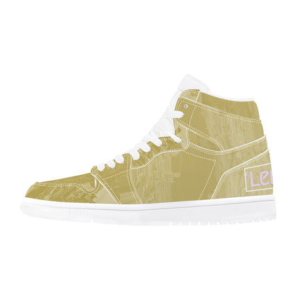 High Top Eco- Leather Sneakers